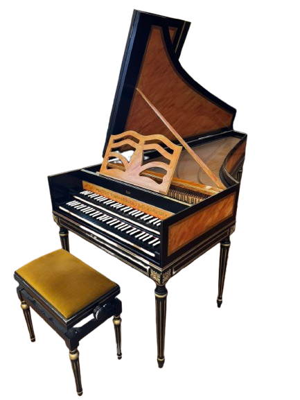 dvomanualen čembalo